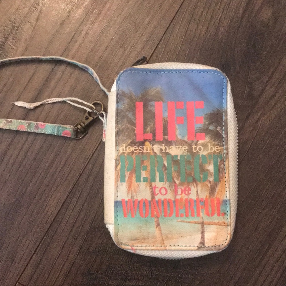 Natural Life Wristlet Wallet